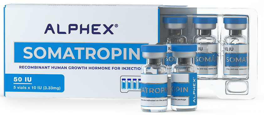 Гормон роста Alphex Somatropin 50 ЕД
