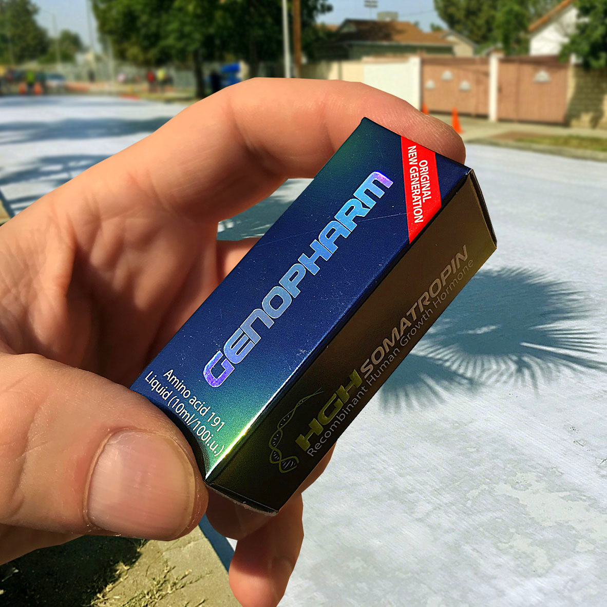 Гормон роста Genopharm в жидкой форме, 100 ед.